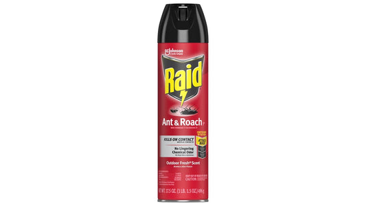 Raid Outdoor Fresh Ant & Roach Spray (17.5 oz)