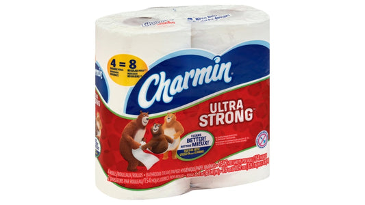 Charmin Bathroom Tissue Double Roll 2 Ply (4 ct)
