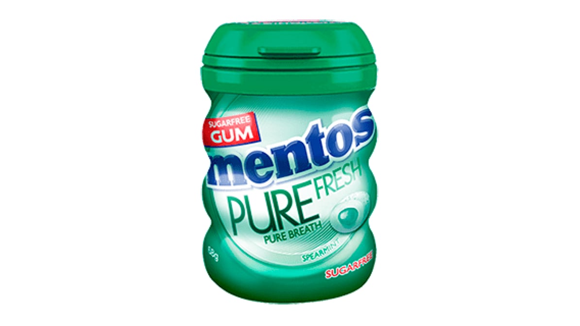 Mentos Pure Fresh Breath Spearmint Gum (1.05 oz)