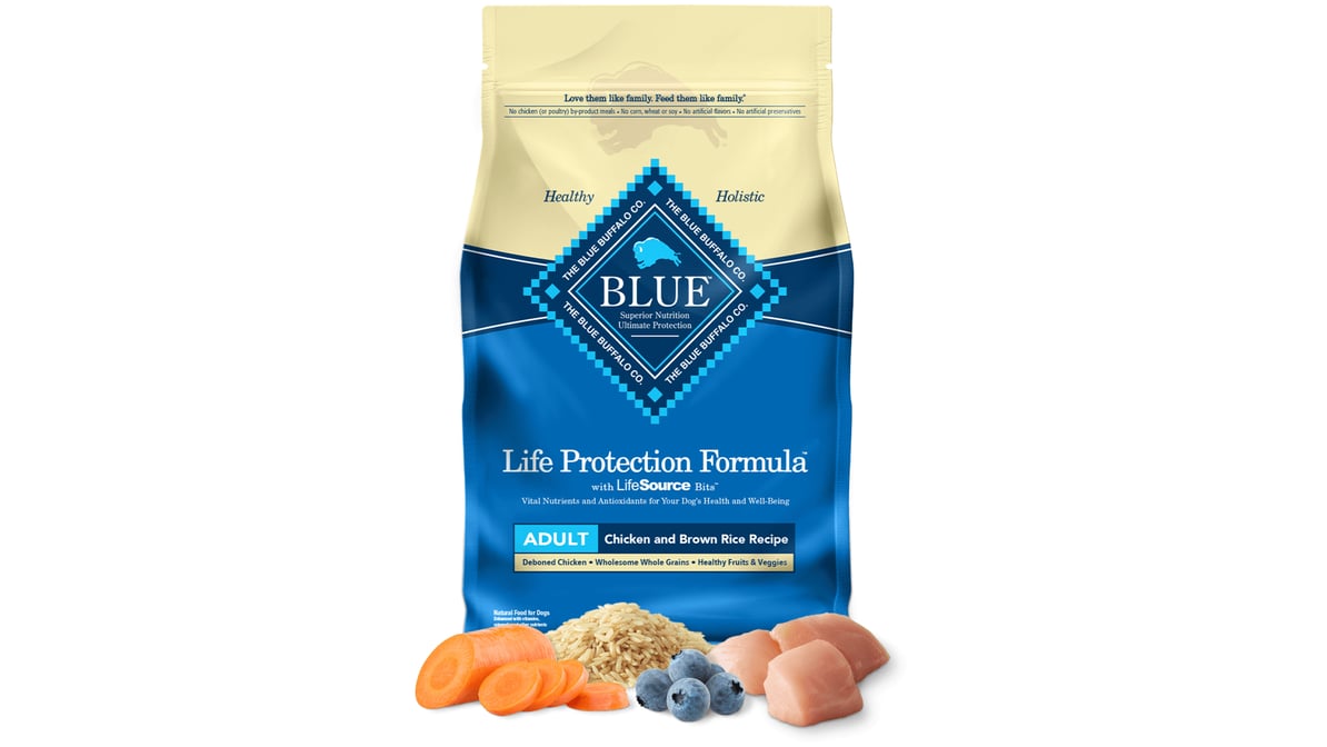 Blue Buffalo Life Protection Formula Buffalo Chicken & Brown Rice Dry Dog Food (5 lb)