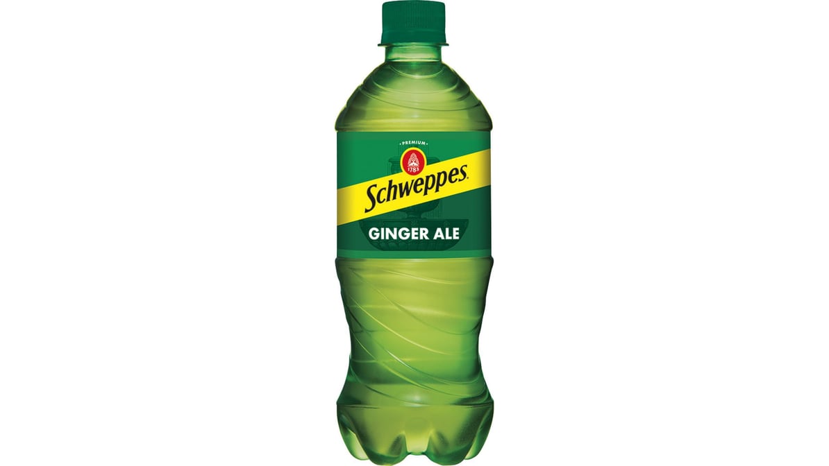 Schweppes Ginger Ale Bottle (20 oz)