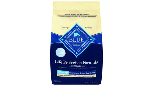 Blue Buffalo Blue Life Protection Formula Chicken and Brown Rice Recipe Senior Dog Food (5 lb)