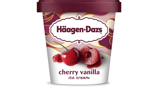 Haagen-Dazs Cherry Vanilla Ice Cream (1 pt)