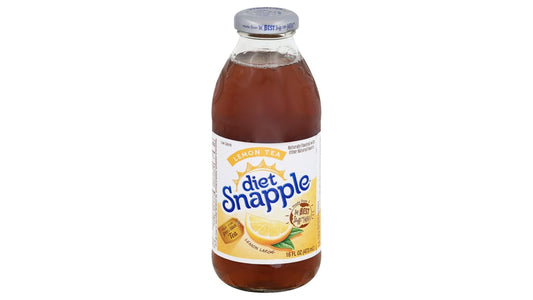 Snapple Diet Lemon Green & Black Tea (16 oz)