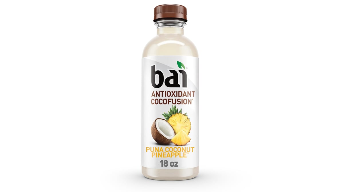 Bai Antioxidant Infused Puna Coconut Pineapple Flavored Water Bottle (18 oz)