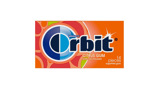 Orbit Sugar-Free Gum Citrus Single Pack (14 ct)